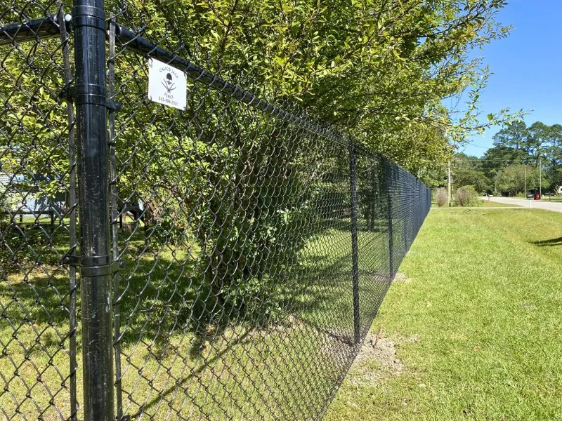 Fence installed by Calico Jack Fence